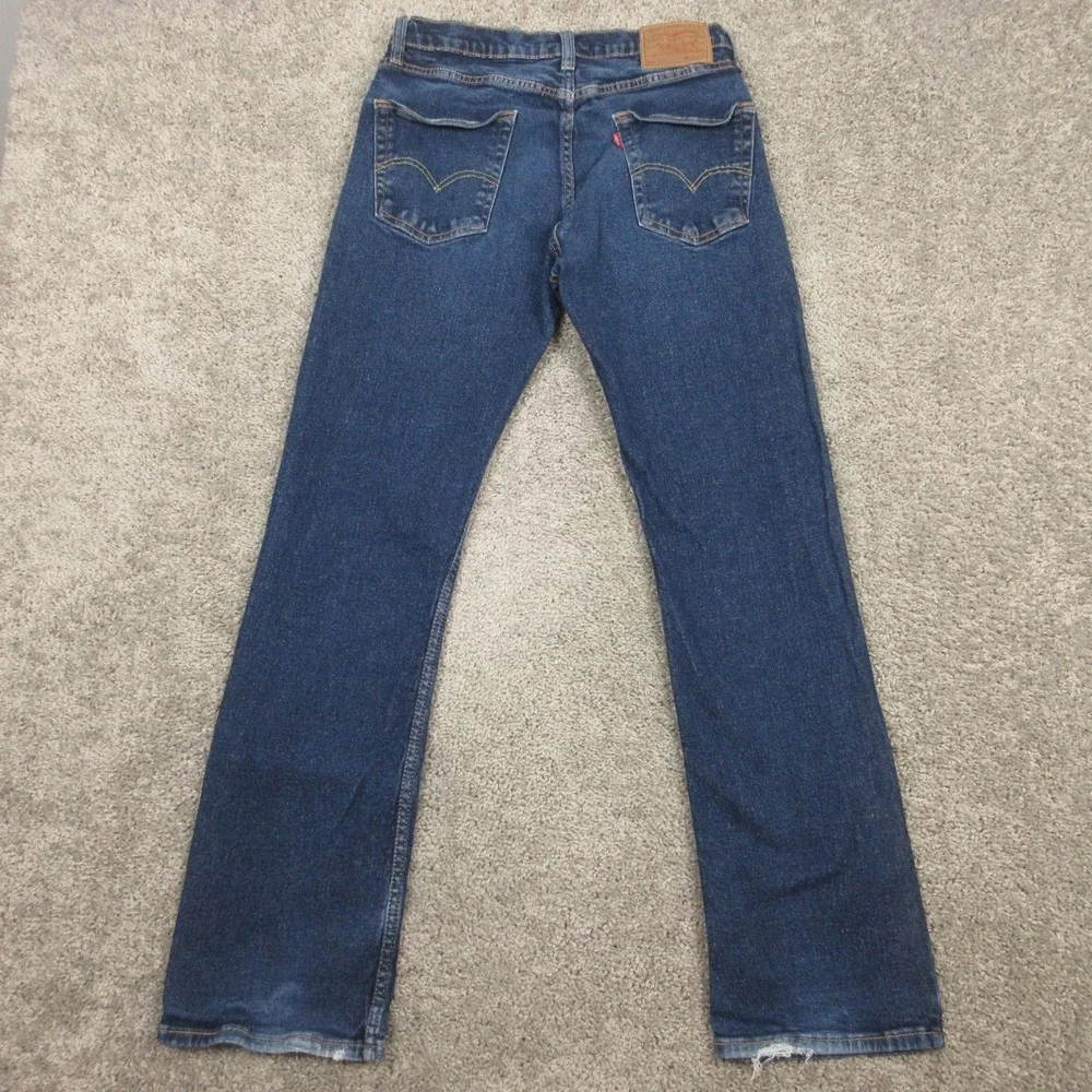 Levis Jeans Mens‎ 30x31 (Tag32x34) Blue 527 Bootcut Western Cowboy Denim Pants